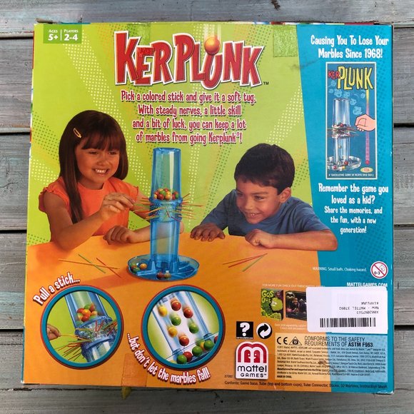 Kerplunk Classic Kids Game with Marbles and Sticks - Picture 5 of 8